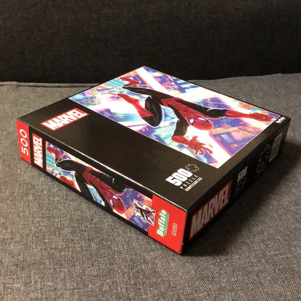 Marvel Comics The Spectacular Spider-Man 500 Piece Puzzle w/Poster! #301